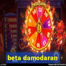 beta damodaran